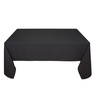 Tafelkleed zwart 230x130