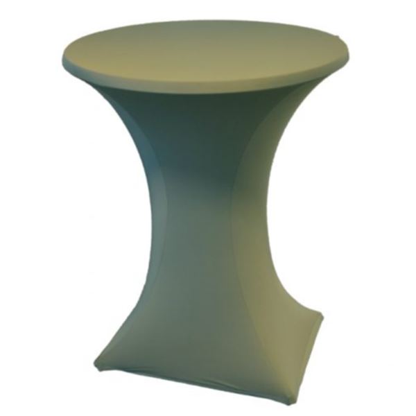 Rok voor statafel mosgroen