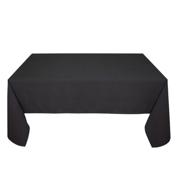 Tafelkleed zwart 230x130